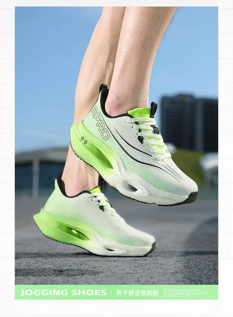 Unisex Running Sneakers Carbon Board Marathon Casual Sports Shoes For Men Comfortable Lightweight Women's Walking Shoes Autumn — image 9