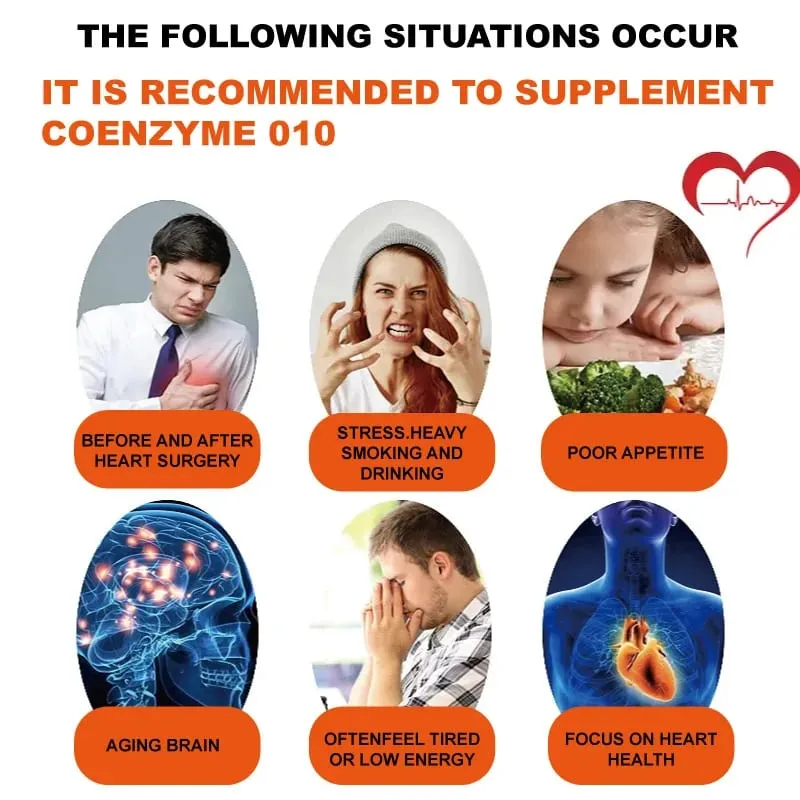 קנה 3 קבל 1 חינם - כמוסות CoQ10 (Ubiquinone) 400 מ"ג - תמיכה לבריאות הלב והאנרגיה של המוח - תוסף ספיגה גבוהה — image 5