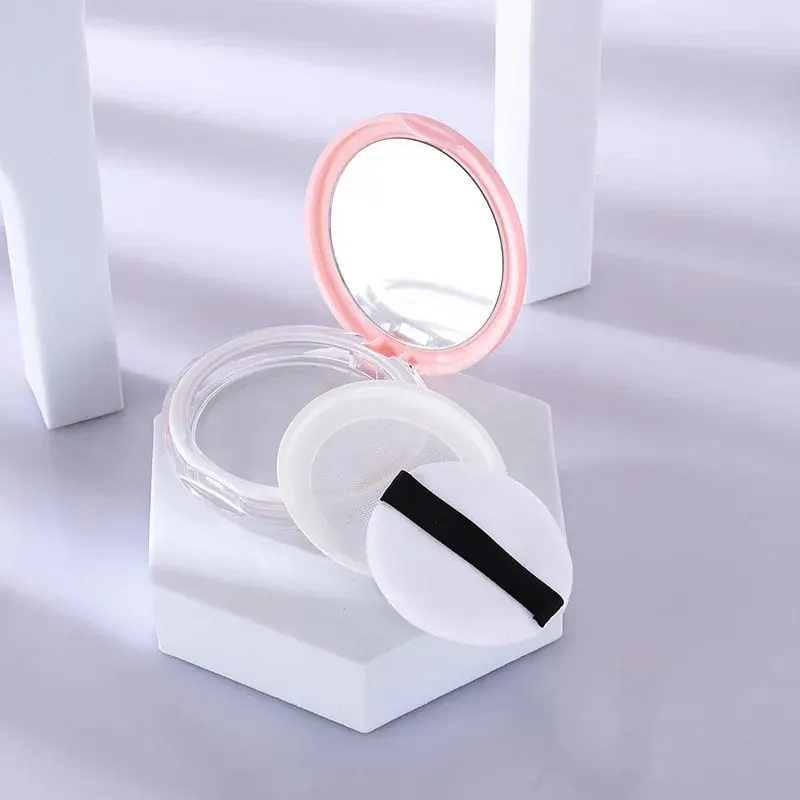 10 Pieces Combo Sale Price For Super Ultra-thin 5g Makeup Packaging Loose Powder Setting Powder Case With Puff — image 2