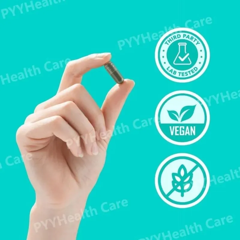 Chlorophyll Capsules Natural Plant-based Supplement Contain Herbal Ingredients for Digestion Support & Gut Health Skin Health — image 6