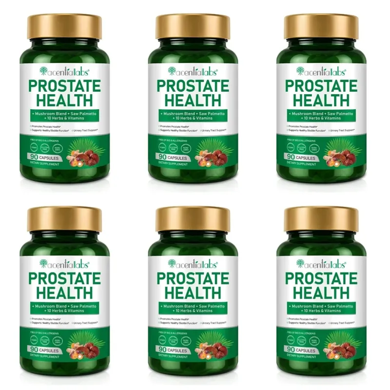 Prostate Health Capsules with Saw Palmetto 2000mg 90 Count Supports Healthy Prostate Function Urinary Flow Urinary Tract Comfort — image 12