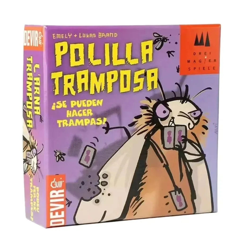 2026 Spanish Mogel Motte Polilla Tramposa Card Game Devir-game Moth Cheate For Family Party Interactive Toys