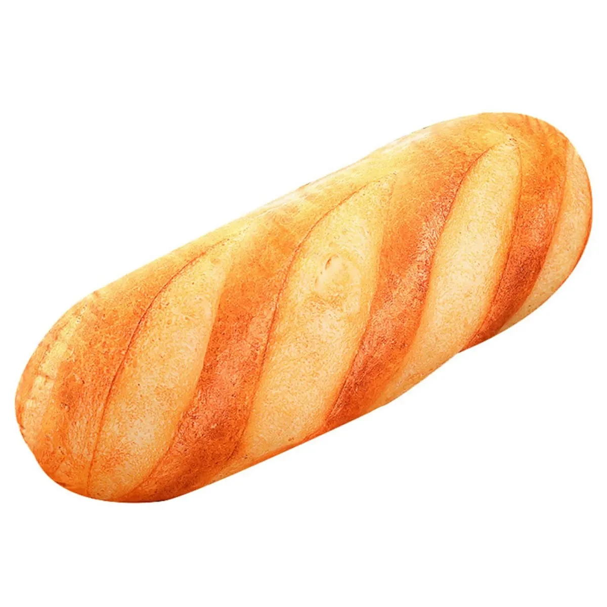 Soft Simulation Bread Pillow Plush Cushion Creative French Baguette Stuffed Toy Long Nap Mat for Home Sofa Decor — image 3