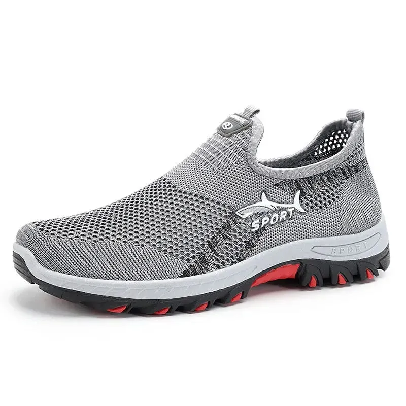 Men's Summer Mesh Shoes Breathable Lightweight Casual Sneakers Outdoor Walking Hiking Footwear 2026 New — image 5