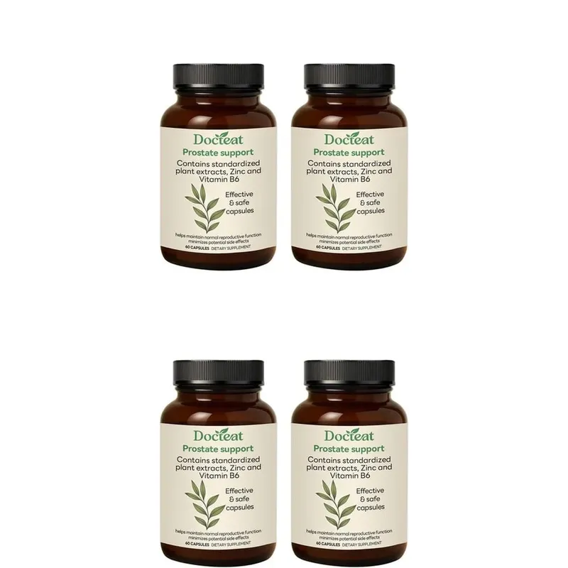 Prostate Support Capsules with Zinc and Vitamin B6 Saw Palmetto and Stinging Nettle Extracts for Support 60 Capsules — image 10