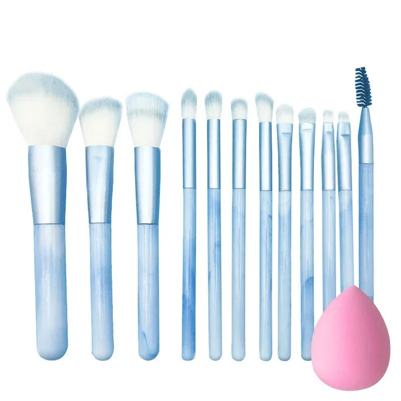 12pcs Professional Makeup Brush Set Premium Synthetic Foundation Concealer Powder Eyeshadow Blush Brushes Hygienic Beauty Tools — image 11