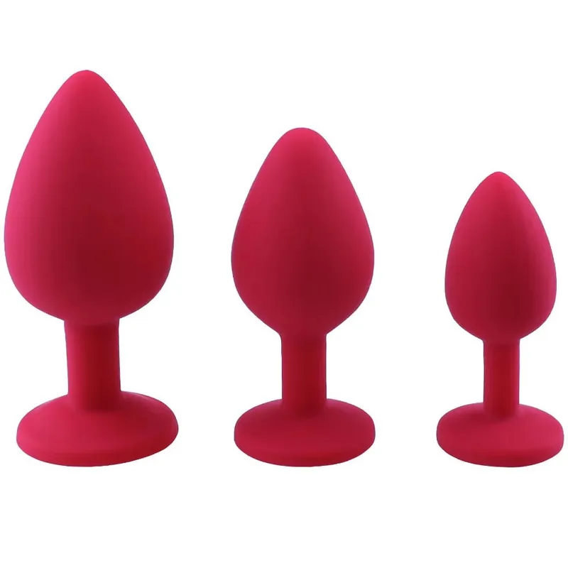 Plugue anal de silicone macio p/m/l, mini plugue erótico para bunda, brinquedo sexual para iniciantes, homens, mulheres, casais gays, estimulador de próstata, brinquedo de sexo anal — image 1