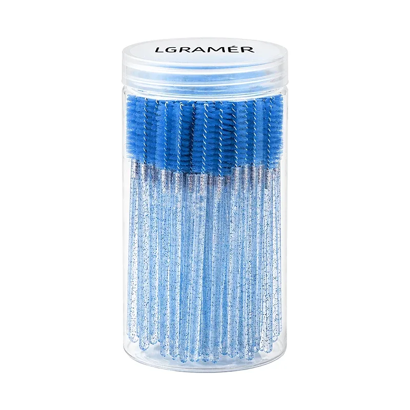 50/100 pcs Eyelash Extension Brush Disposable Eye Lashes Make Up Brushes Mascara Wand Applicator Multiple Colors Makeup Tools — image 19