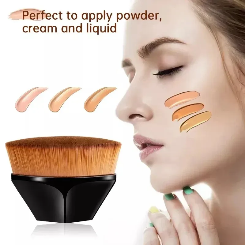1/2/3/4pcs Makeup Brush Beauty Powder Face Blush Brushes Portable Professional Foundation Brush Cosmetics Soft Base Make Up — image 2