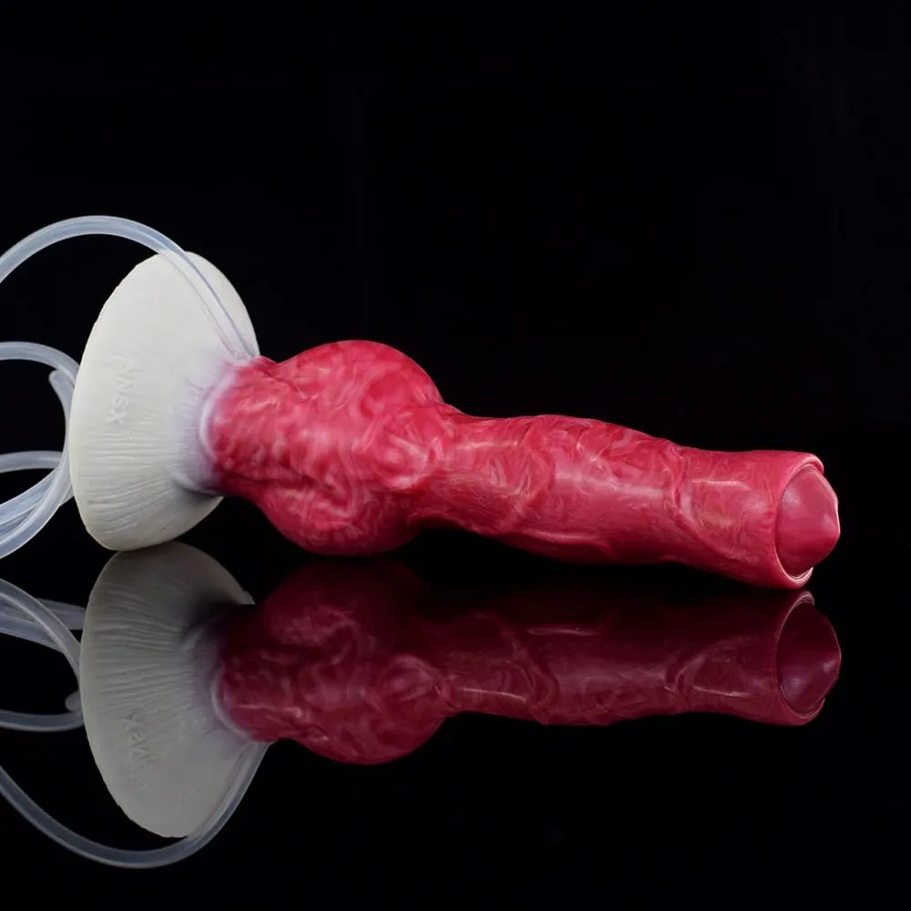 Squirting Realistic Dog Knot Dildo Colorful Fake Penis Silicone Anus Dilator Ejaculation 18+ Sex Toys For Women Men Adults — image 6