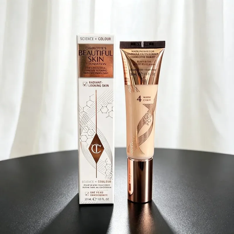 Charlotte Tilbury Setting Powder Compact Lip Gloss Foundation Two-tone Blush Eyeshadow Palette Lightweight Delicate Long-lasting