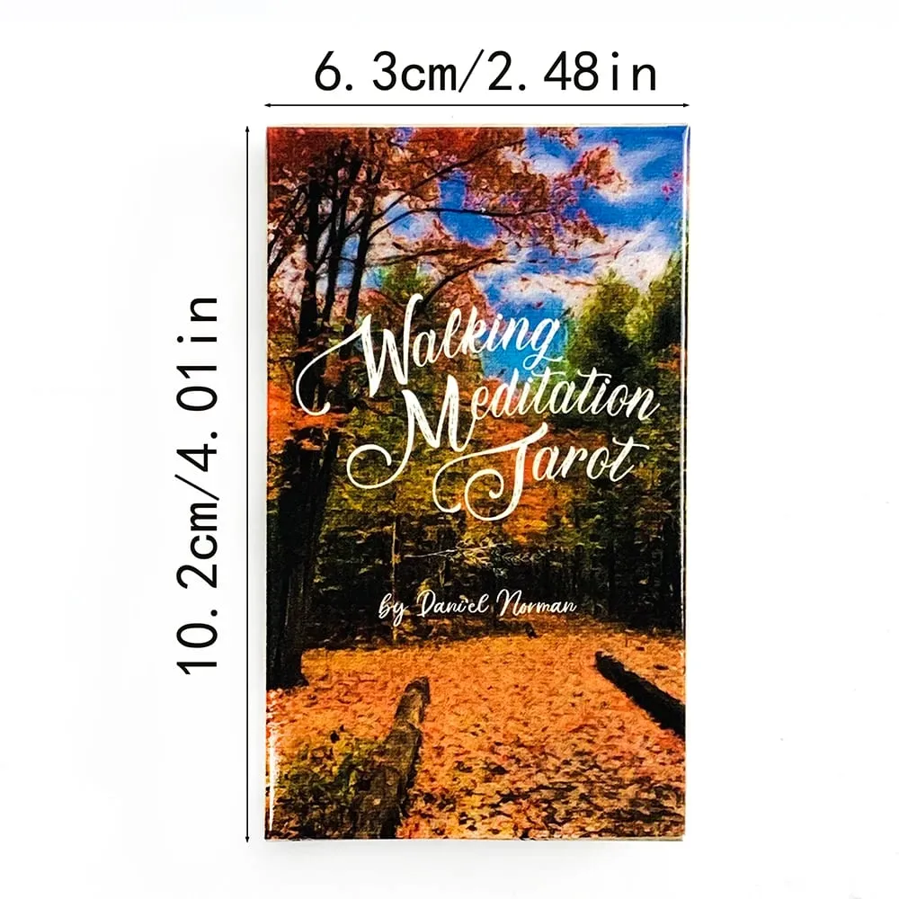 Walking Meditation Tarot Deck 78 Cards Forest Nature Tarot Cards Divination Meditation Spiritual Guidance Gift For Tarot Lovers — image 6