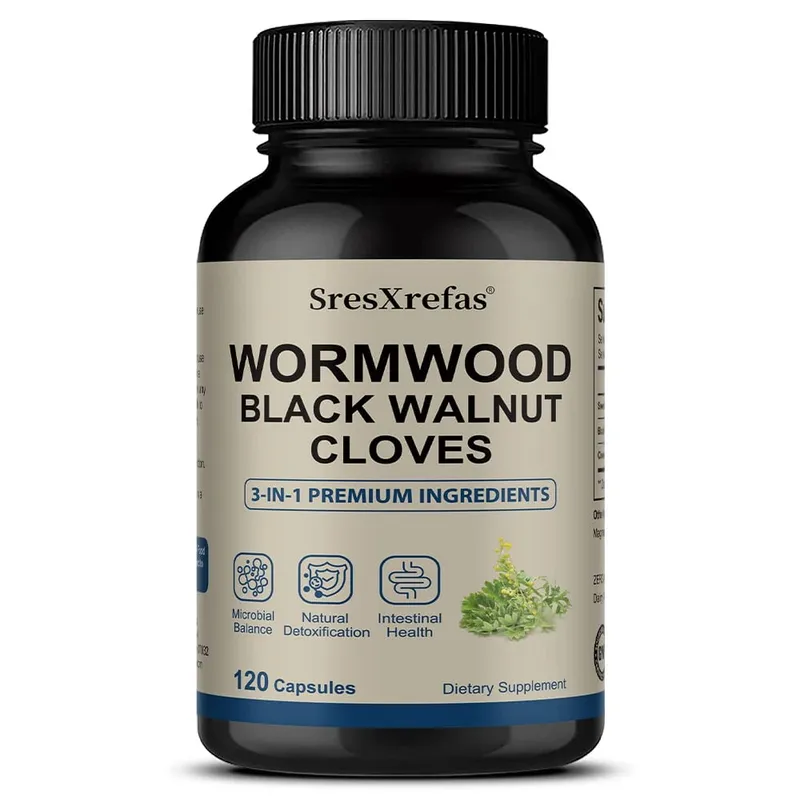 Wormwood Black Walnut and Clove - 3 in 1 Premium Formula for Microbial Balance Natural Detoxification and Intestinal Health — image 8