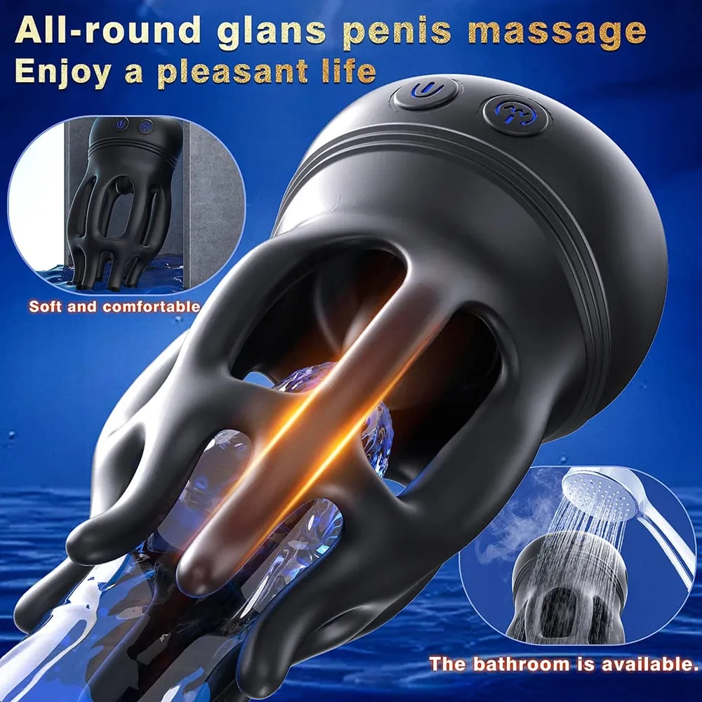 10 Mode ng Penis Delay Trainer Exerciser Glans Stimulater Massager Mens Vibrator Male Masturbator Equipment Mga Laruan na Pang-adulto Para sa Mga Lalaki — image 4