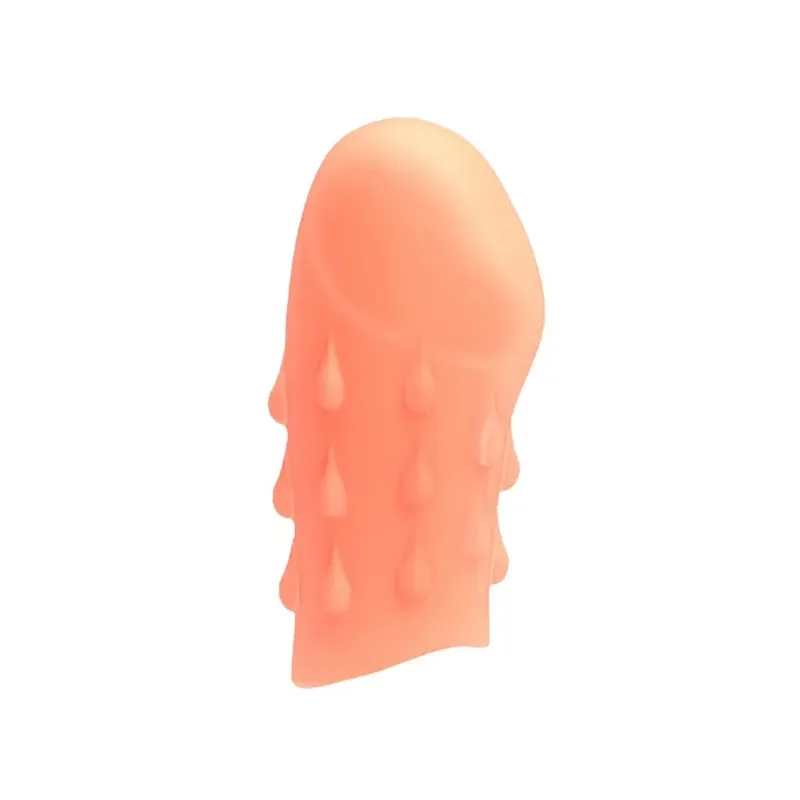 Silicone Male Penis Cover Realistic Dildo Cock Pump Phallus Extender Enlargement Dick Growing Ejaculate Orgasm Sex Toys for Man — image 9