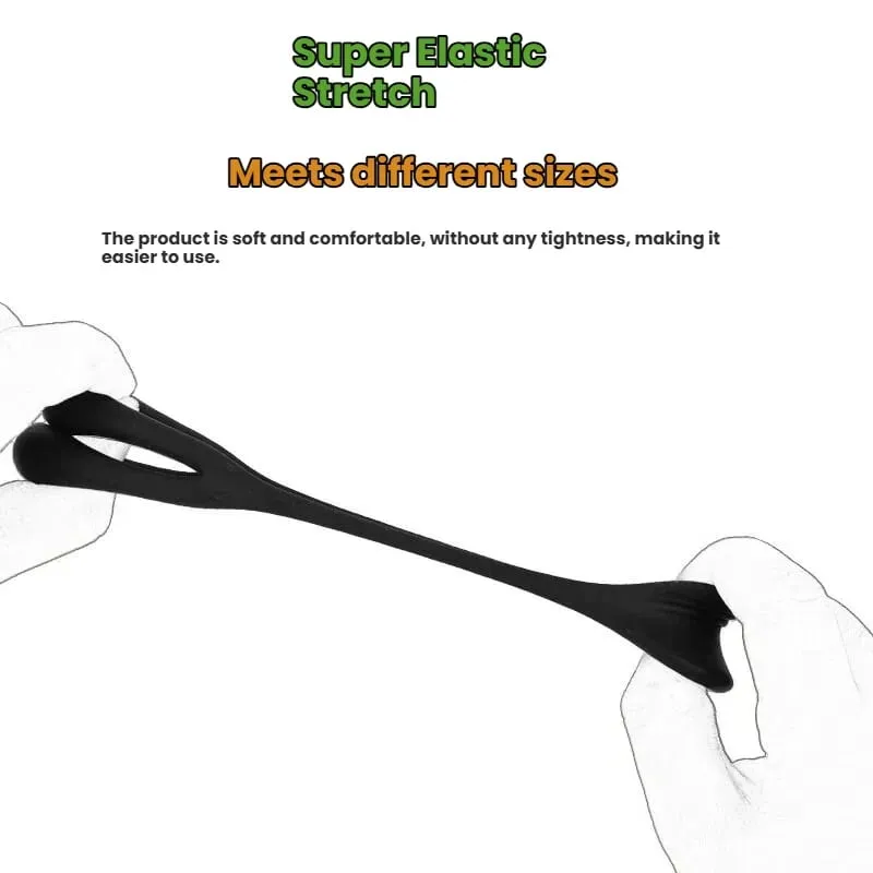 Bondage Penis Ring Sleeve Silicone Chastity Cage Cockring Sex Toy Fors Men Gay Delay Ejaculation Strong Erection Penis Extender — image 3