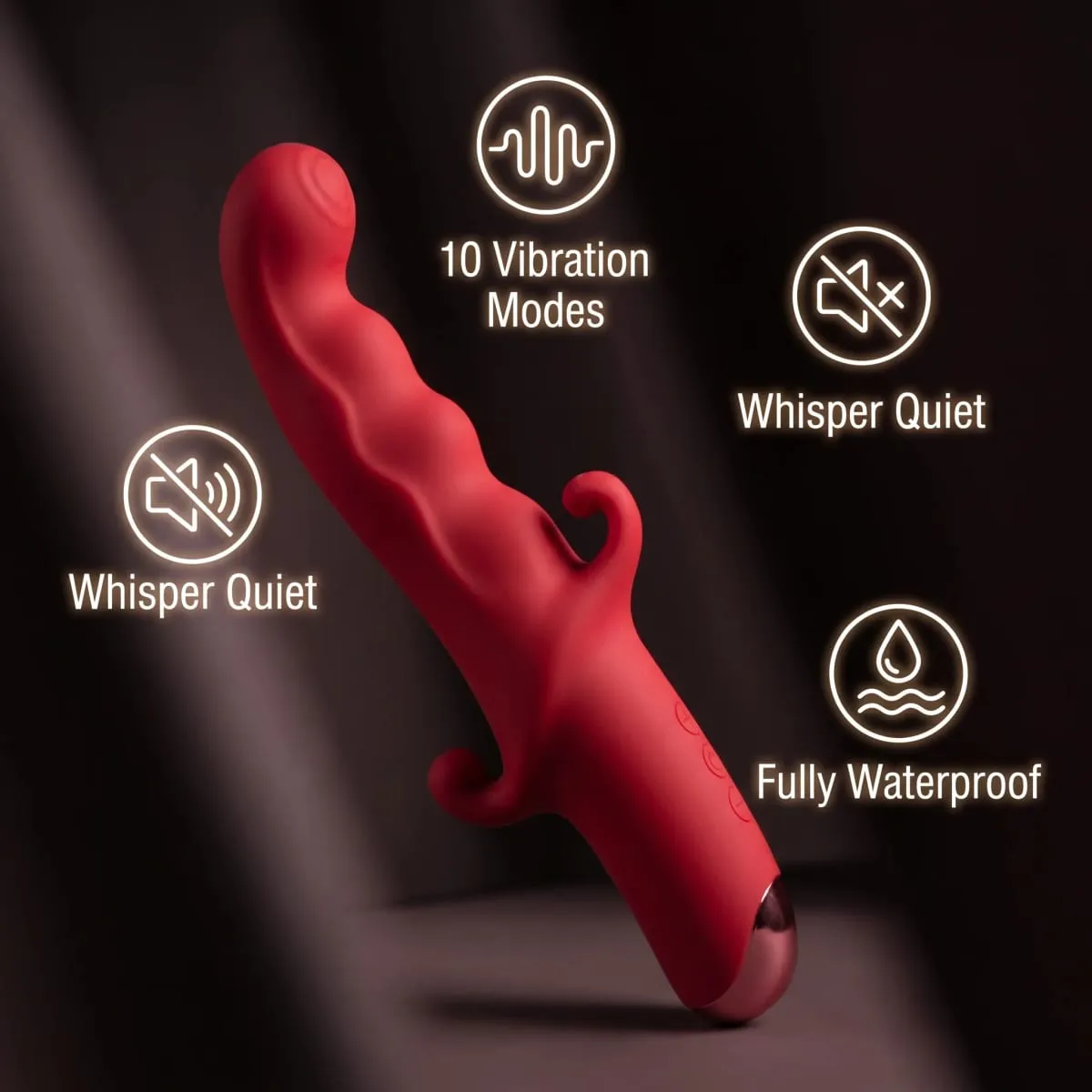 Vibrador poderoso, varinha av para mulheres, 10 modos, estimulador de clitóris, ponto g, massageador vaginal, masturbador feminino, brinquedos sexuais adultos — image 6