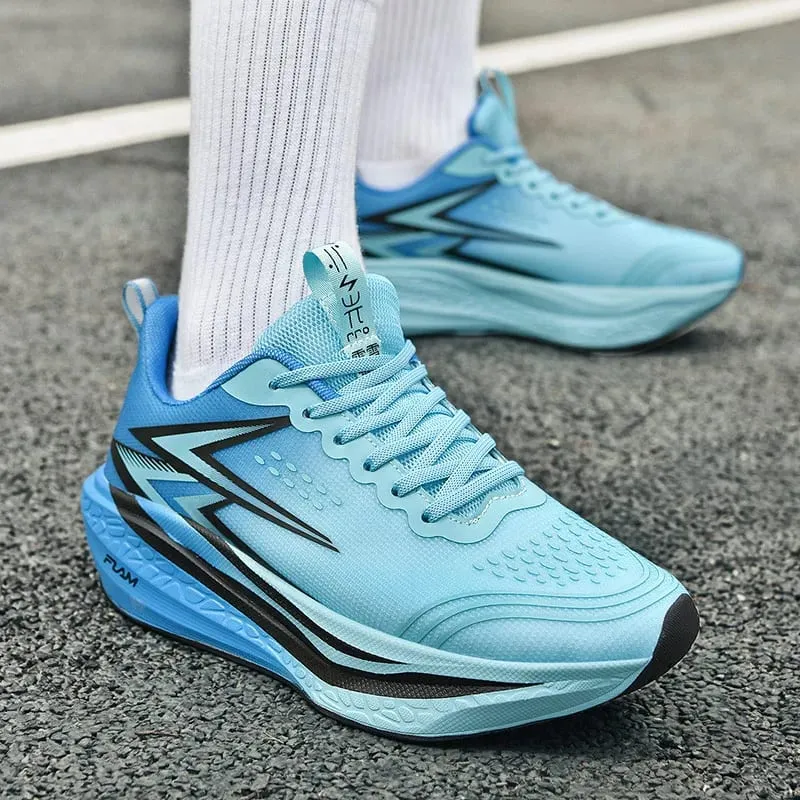 Running Shoes Speciality Marathon Men Sports Breathable Lightweight Carbon Board Women's Comfortable Athletic Nonskid Sneakers — image 2