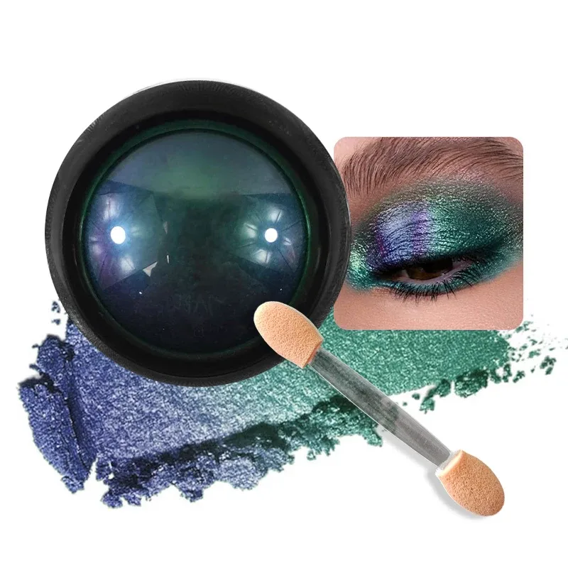 Multi-Chrome Chameleon Eyeshadow Powder Multi-Chrome Holographic Shifting Pigment for Eye Makeup Nail Art Cosplay