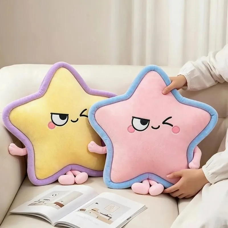 Ihana Five Point Star Throw Pillow Pehmo