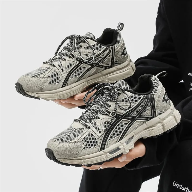 New Men Casual Shoes Walking Leisure Lace-up Jogging Loafers Brand Outdoor Breathable Running Fashion Sneakers Blade Comfortable — image 2