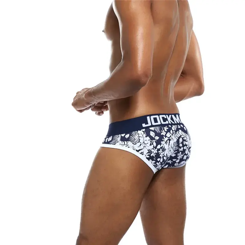 Panlalaking Underwear Briefs Cotton Printed Sexy Men Boxer Brief Slips Cueca Masculina Panties Calcinha Calzoncillos Hombre Breathable — image 2