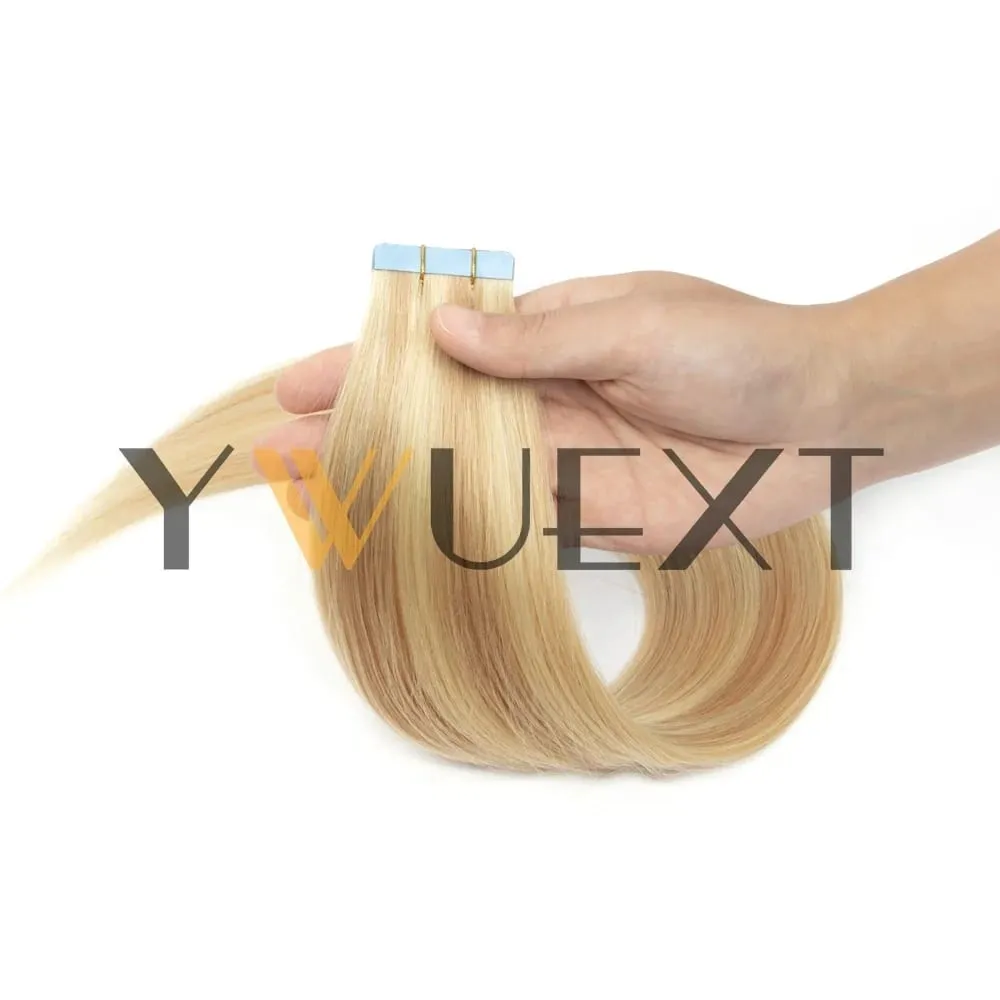 Tape In Human Hair Extensions 10Pcs/30g Per Pack Remy Real Human Hair Straight Natural Black Brown Blonde Multi‑Colors Seamless Skin Weft Tape Hair Extensions For Women — image 10