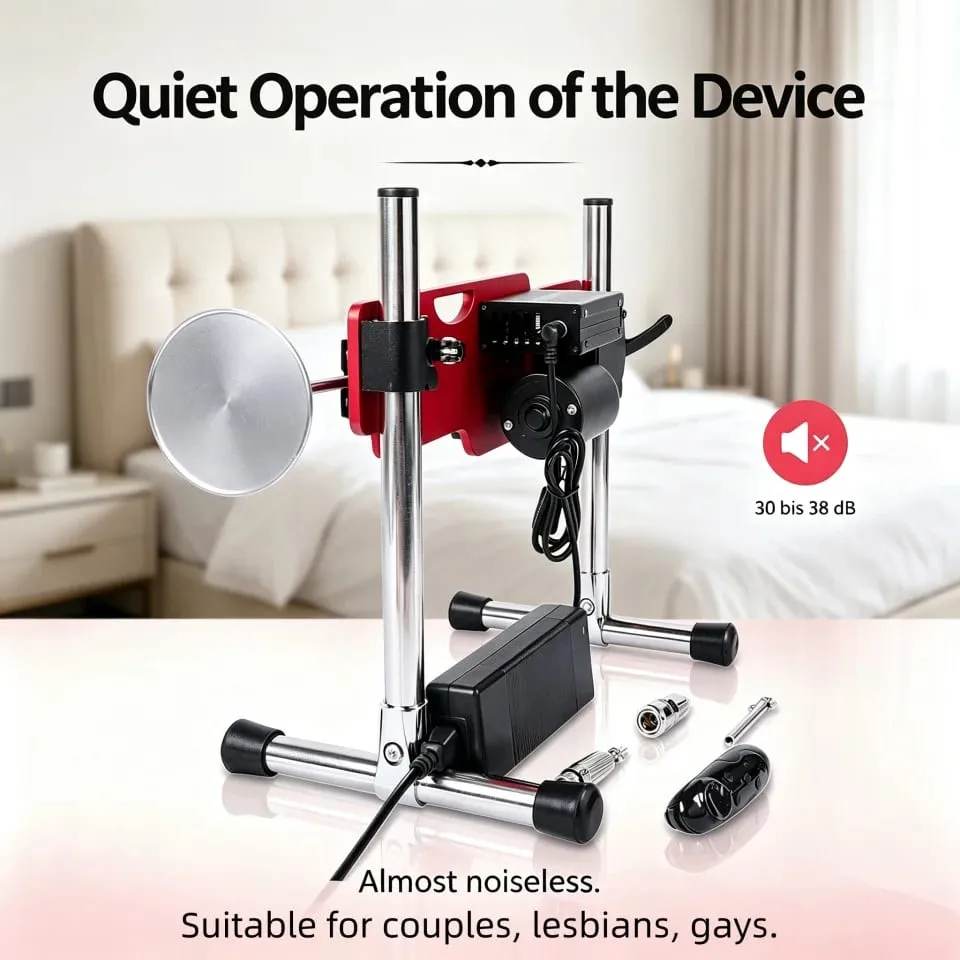 2026 New Mute APP Control Sex Machine for Sex Life Love Machine with Vac-u-Lock Dildo Attachments Adult Sex Toy 120W