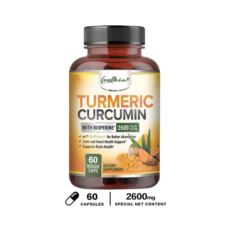 Triple Strength Turmeric Capsules with BioPerine 95% Curcumin Complex Supplement — image 9