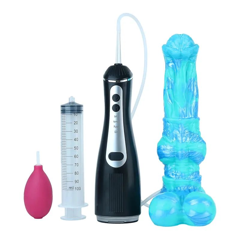 Silicone Electric Squirting Fantasy Dildos με βεντούζα Μασάζ προστάτη εκσπερμάτωσης πέους σεξουαλικά παιχνίδια για γυναίκες άνδρες — image 35
