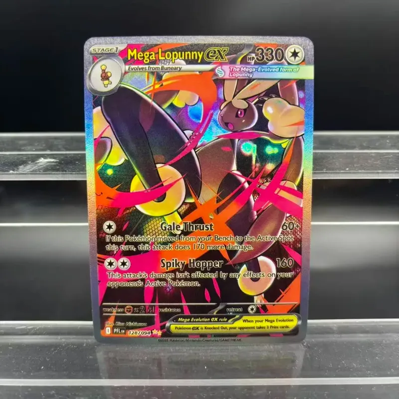 DIY Collection Cards Mega X ex Phantasmal Flames EN Self Made Single Card Classic Game Anime Card Gift Toy