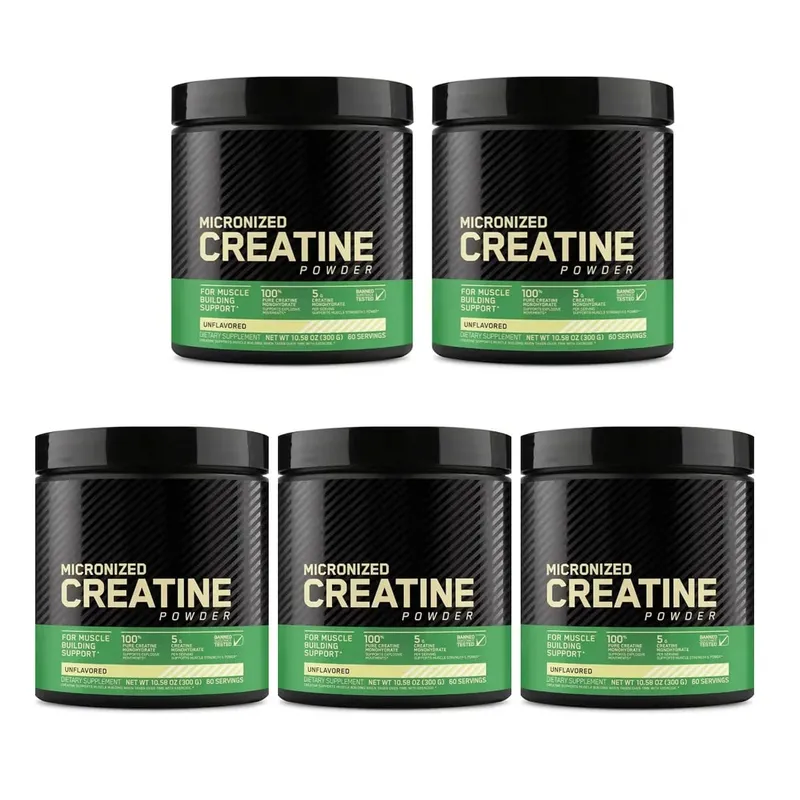 Micronized Creatine Monohydrate Powder Pure Unflavored Muscle Strength & Lean Muscle Support 5g Per Serving 300g 60 Servings — image 11