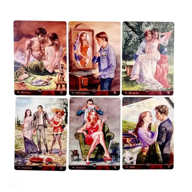 New Tarot Cards Oracles Deck Mysterious Divination Sexual Magic Tarot Deck House Party Cards Game Board Game Tarots — image 2