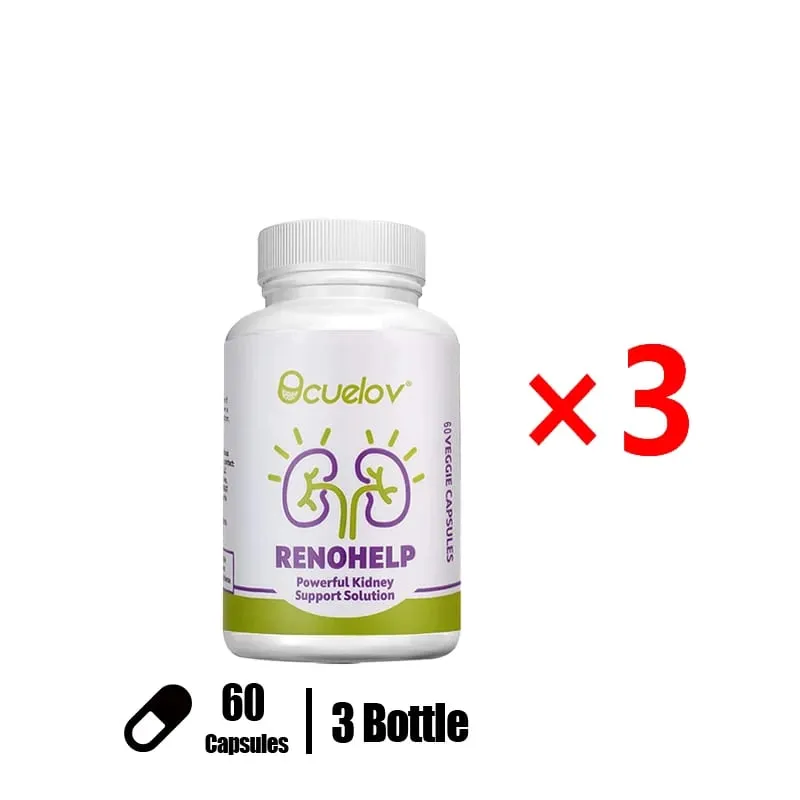 Puissant supplément naturel de soutien rénal pour une fonction rénale saine, soutient la santé des voies urinaires, végétalien et sans gluten — image 11