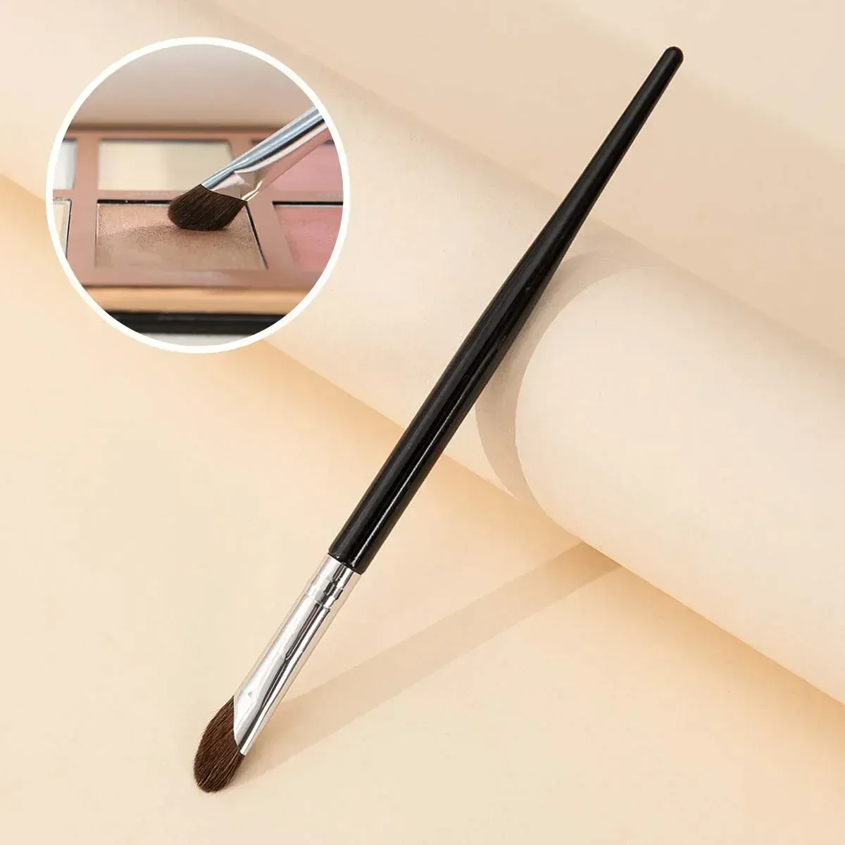 1pcs Nose Shadow Brush Angled Contour Makeup Brushes Face Bronzer Nose Silhouette Eyeshadow Cosmetic Blending Make Up Tool — image 3