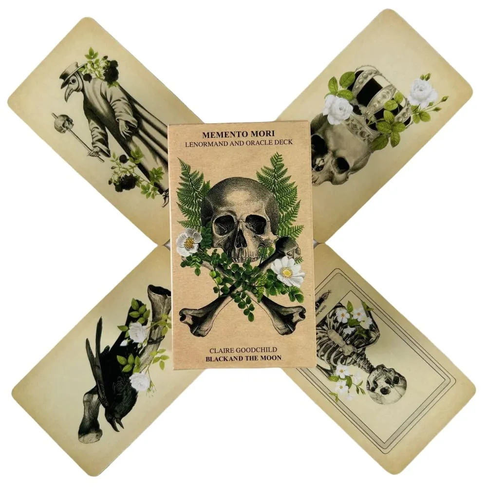 1pc Memento Mori Lenormand And Oracle Deck English Board Game Playing Cards — image 4