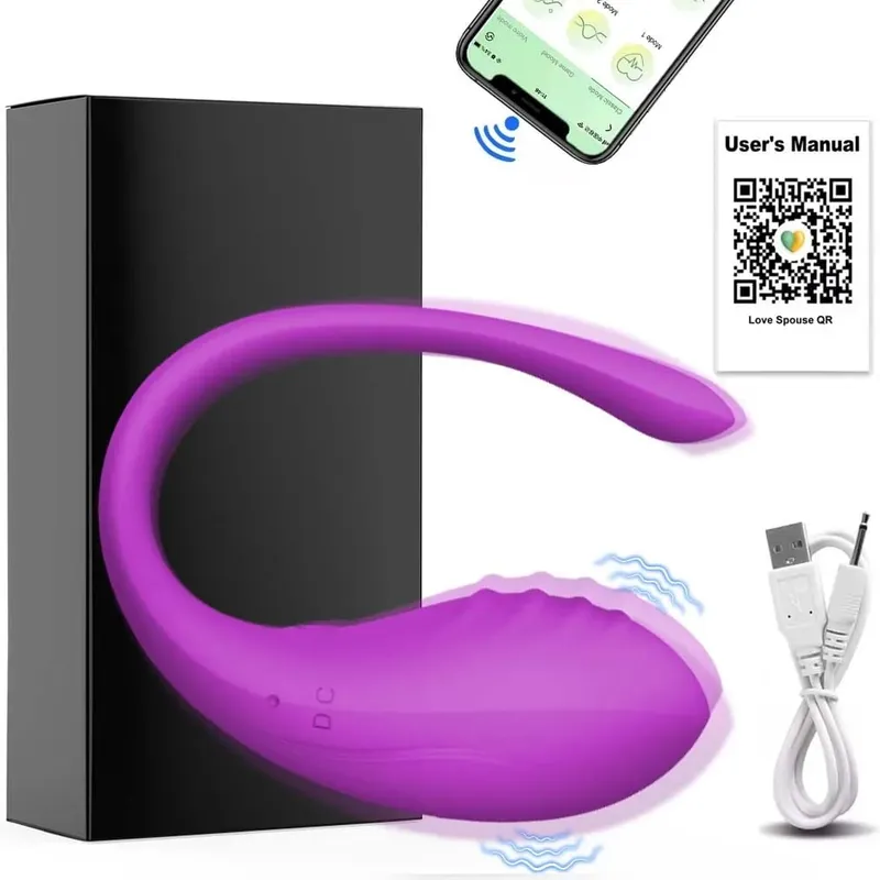 Wireless Bluetooth G Spot Vibrator for Women Dildo APP Remote Control Wear Clit Vibrating Egg Female Panties Sex Toys for Adults