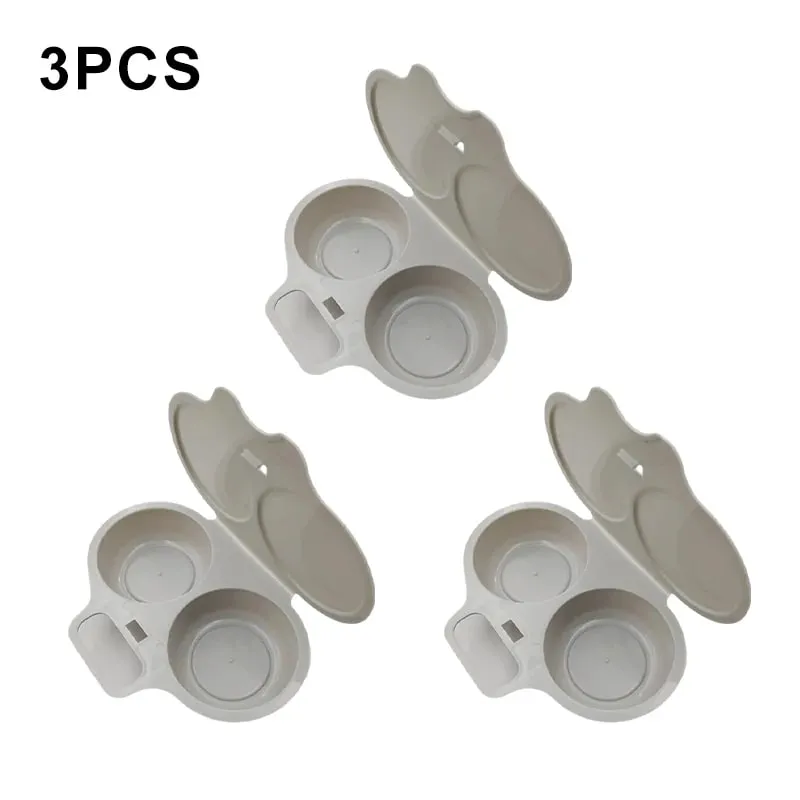 Plastic Microwave Oven Egg Cooking Mold Kitchen Cooking Mold Egg Poacher Kitchen Gadgets Fried Egg Tool Cute Diy Toast Bread — image 12
