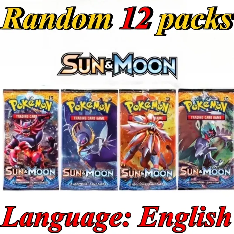 10 Pokémon Card Packs Bright Stars 151 Prismatic Evolutions PALDEAN FATES English Reinforcement Battle Transaction Card Gift — image 25