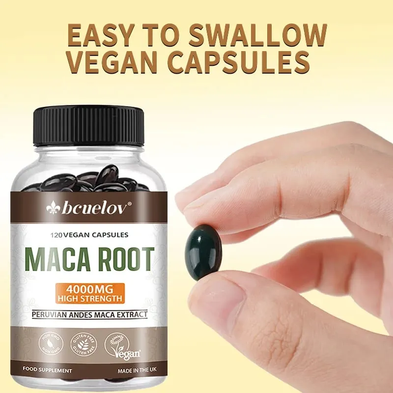 Organic Maca Root 4000mg Per Serving Natural Energy Supplement Peruvian Maca for Men & Women Non-GMO Gluten-Free — image 5