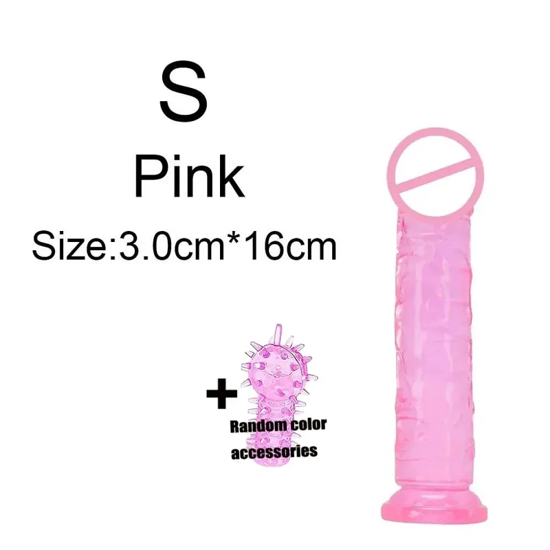 Super barato realista macio feminino erótico anal grande vibrador ventosa geléia pau brinquedos sexuais clitóris macio masturbadores vaginais pênis — image 11