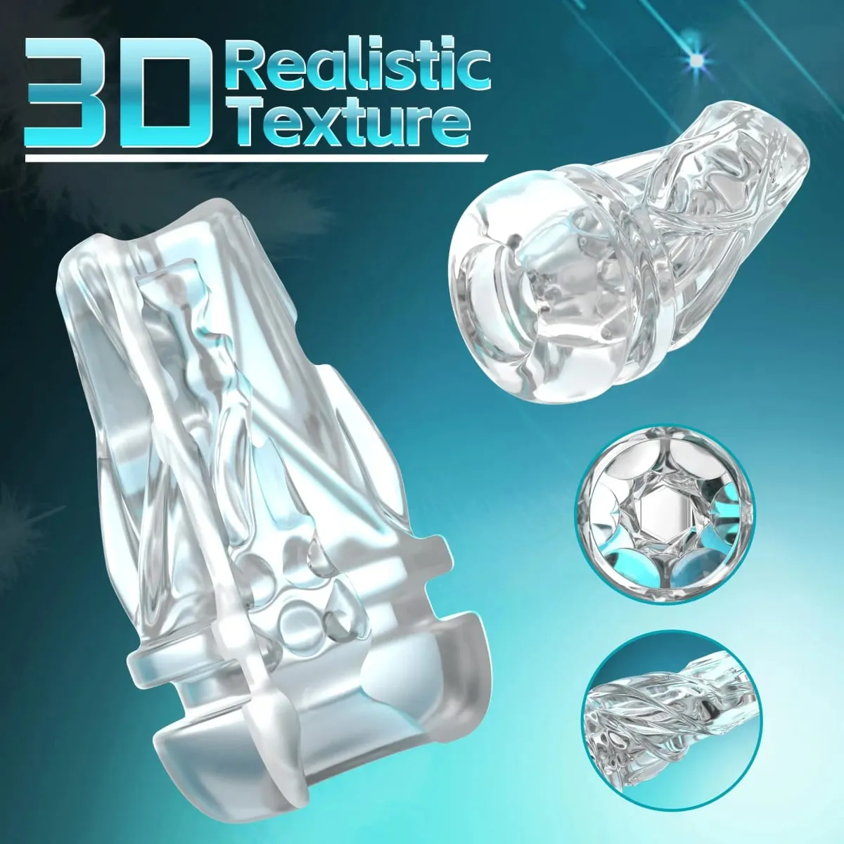 자동 남성 자위대 10 빠는 진동 모드 Mastubator 컵 3D 현실적인 질감의 포켓 음모 섹스 토이 남성용 18 — image 5
