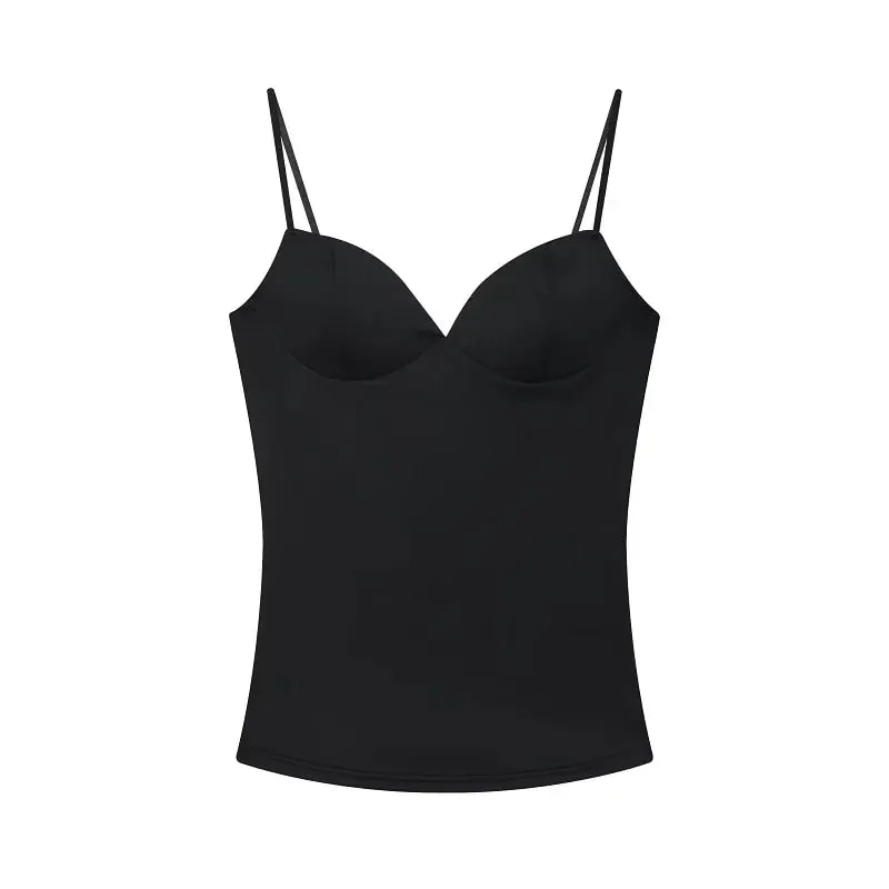 Sexy Corset Top Women Backless Bra Crop Top Woman Tanks & Camis Slip Tops for Women Sleeveless Bustier Tops Women Camisole — image 7