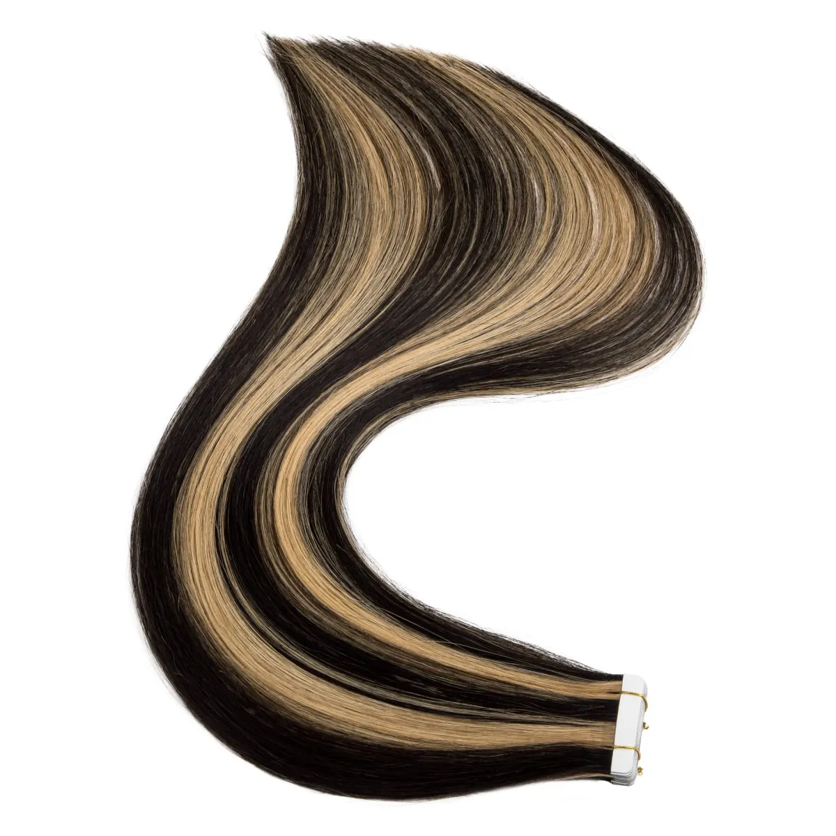 Bande Blonde dans les Extensions de cheveux cheveux humains platine #60 bande de trame de peau droite sans couture dans de vraies Extensions de cheveux humains 50G