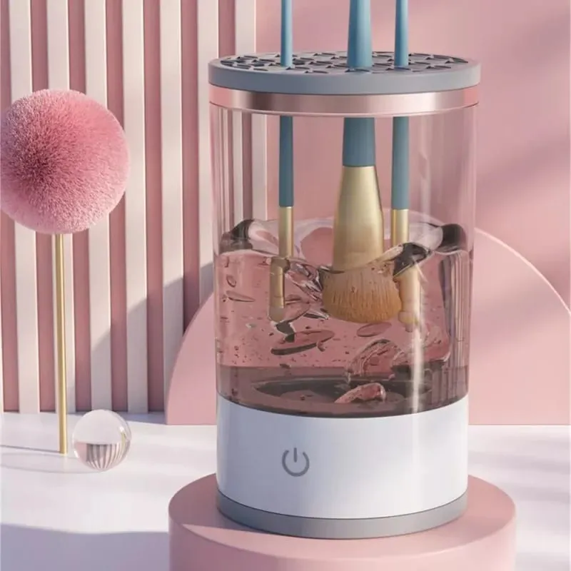 電気メイクブラシクリーナー超高速ハンドヘルドメイクアップブラシクリーンマシンすべてのメイクブラシディープクリーン — image 4