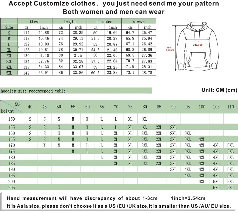 YOU 2026 Halloween Hoodies Men Women Full Print Terror Blood Graphic Sweatshirt Hoody Sudaderas Originales — image 13