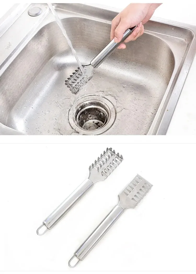 1PC Stainless Steel Fish Scale Knife Scale Scraper Sawtooth Scraping Boning Filleting Cut Scrape Dig Maw Knife — image 7