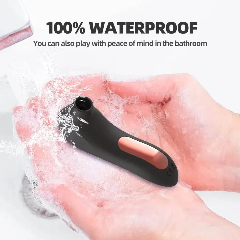 Clit Sucker Vagina Sucking Vibrator Clitoris Stimulator Blowjob Oral Nipple Licking Sex Toy for Women Masturbator Erotic Product — image 5