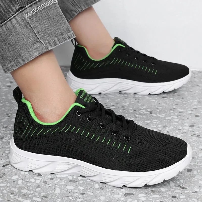 Running Shoes Men Sneakers Fashion Lightweight Trainers Breathable Walking Shoes Comfortable Athletic Sport Shoes for Men — image 7