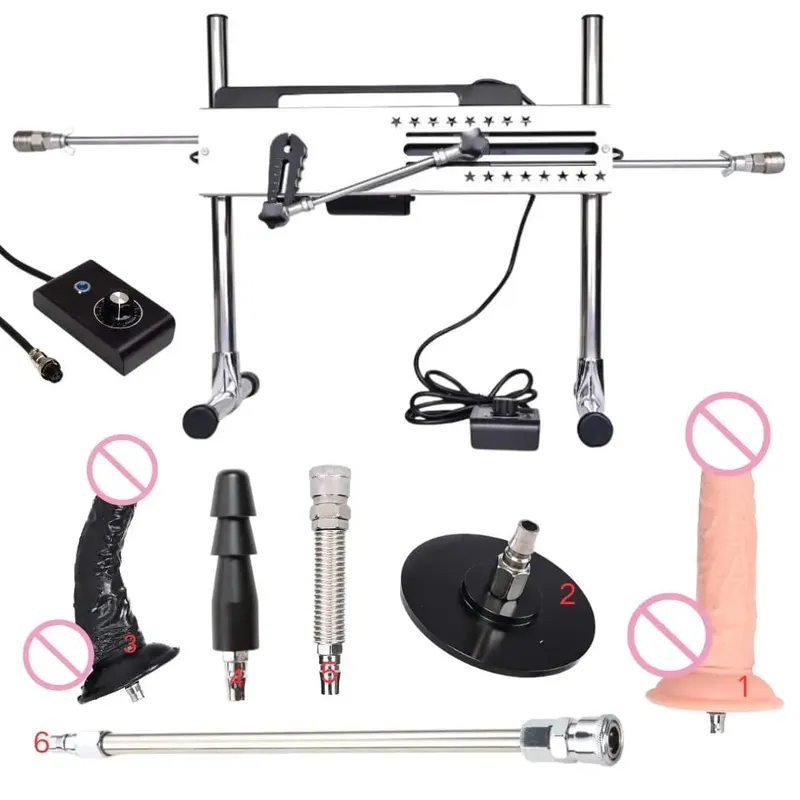 Rough Beast APP Control Makapangyarihang Sex Machine para sa Babae at Lalaki Masturbesyon Love Machine na may Dildo Toy Shop Penetration Sextoys — image 8